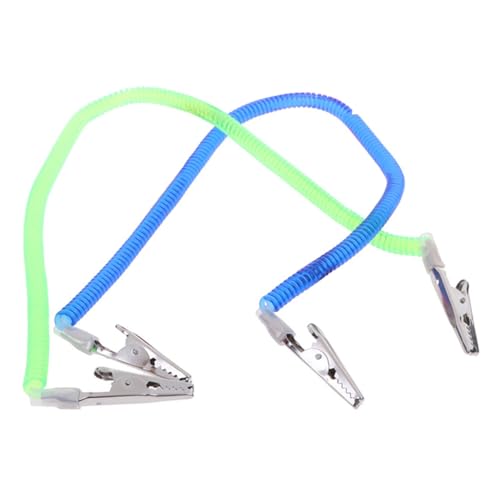 SILENRADAWN 2 piezas Unidades Clips para Babero y Bufanda Flexibles Sujetador Antideslizante para Servilletas Accesorios Portátiles para Adultos y Ancianos