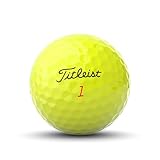 Titleist TruFeel Golf Ball, Pack of 12, Yellow - Image 4