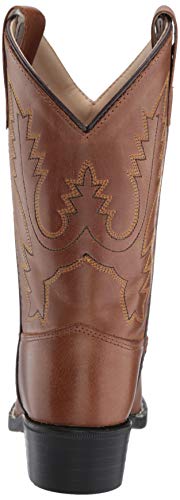 Round Toe Western Boot (Toddler, Tan Canyon, 11 Little Kid M3