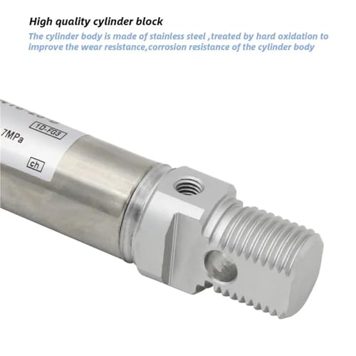 Mini cylindre pneumatique C85N8 double effet course 175mm