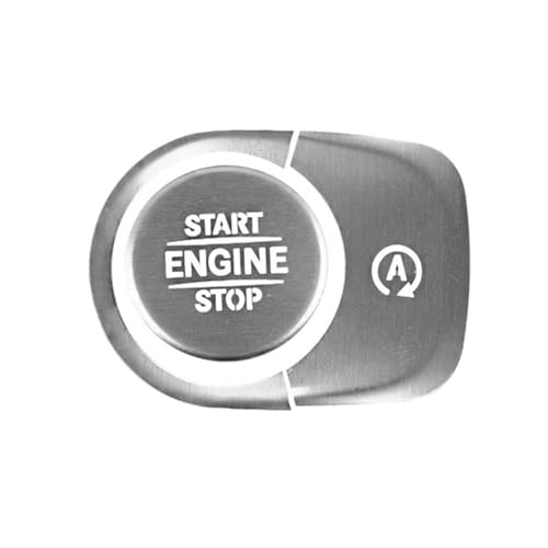 Couvercle bouton START STOP Mercedes argent contre les rayures