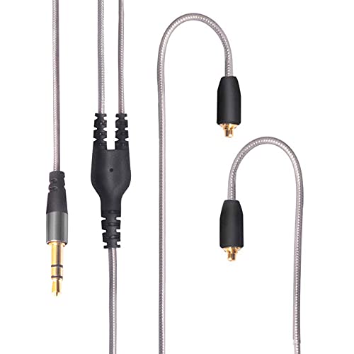 okcsc LSDD4 MMCX �P�[�u�� ���P�[�u�� SE�V���[�Y�p �����R�� 3.5mm �}�C�N�Ȃ�