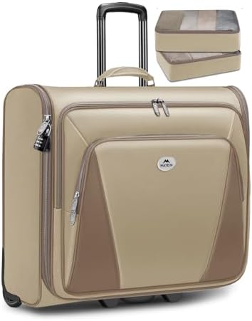MATEIN Garment Bag with Wheels For Women, Large Wheeled Garment B...