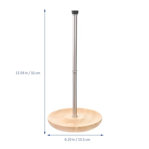 Soporte estante de secado para decantador Didiseaon con base de madera 3