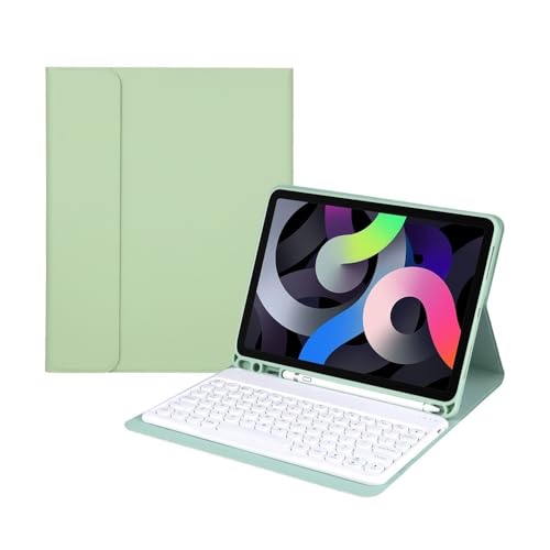 Teclado redondo para iPad Air 13 funda de cuero universal