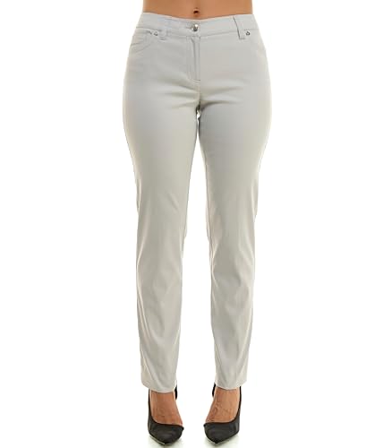Image of Zac & Rachel Women's Millennium Fabric Pant - Perfectly Designed Woven Stretch Combination That Makes for The Most Flattering