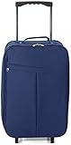 maletas benzi Dimensiones: 33 x 55 x 19 Maleta de Cabina Plegable, Equipaje de Mano, Especial Low Cost. (BZ5376 Azul Marino)