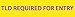 National Marker RI30 Radiation Insert Tld Required For Entry Sign