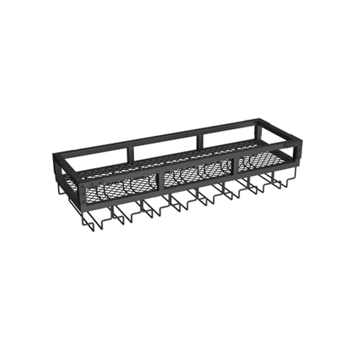 Étagère de rangement multifonctionnelle avec éclairage LED intégré