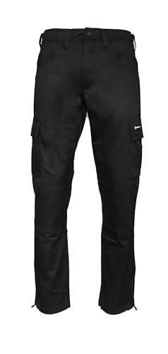 Pantalon de combat multi-usage à ourlet réglable et genoux renforcés