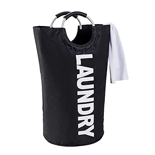 Lista de Cesto para Ropa Sucia los 10 mejores. 47 Bluelander Cesto Ropa Sucia Plegable, Alta Capacidad, Fabricado con Tela Oxford, Tamaño 73x38 cm, Liviano y Portátil, Bolso Resistente con Asas de Aluminio, Cesto para Ropa Sucia...