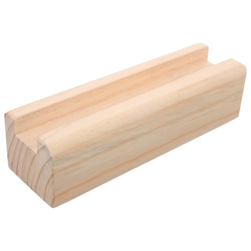 EXCEART Support de Miroir Pleine Longueur Stable Fixation Sécurisée en Bois et Design Minimaliste Élégant Moderne pour Décoration Intérieure
