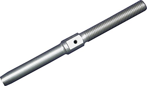 Image of Loos & Co. Cableware Division MS21259-7RH Stainless Steel Stud End for 7 /32 inch Cable Diameter