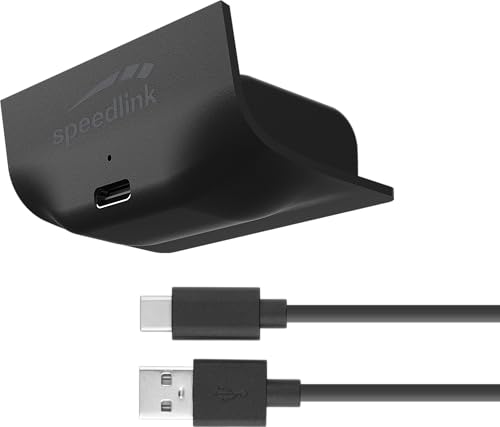 Listado de cargador mando xbox mas vendidos 10 Speedlink PULSE X Play & Charge Kit - Banco de carga con accesorio para mando X/S de la serie Xbox, para 8 horas adicionales de juego, negro