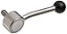 Stainless Steel Adjustable Handle with Ball Knob, Threaded Stud, 4-21/64" Length, 1/2"-13 TPI Thread, 1-9/16" Thread Length (Pack of 1)