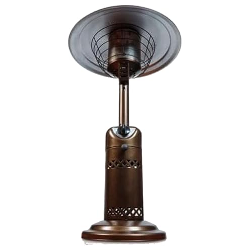 Four Seasons Courtyard 10,000 Btu Tabletop Gas Patio Heater Holds 1Lb Propane Tank With Side Door thumb #5