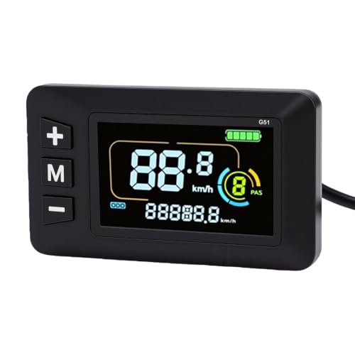 Pantalla LCD retroiluminada para bicicleta eléctrica con soporte impermeable 4