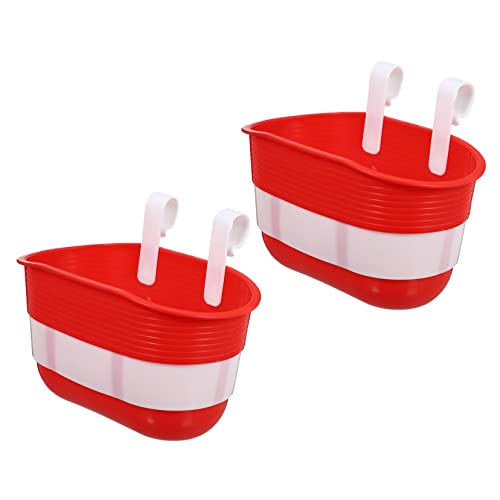 Milisten 2 Cestas para Patinete Cesta para Cesta para Portabicicletas Cesta Delantera para Bicicleta Cesta para Alforja Delantera Cesta para Bicicleta Accesorios para Plástico
