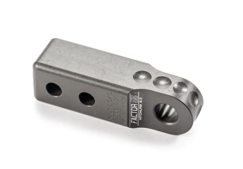 Factor 55 Hitchlink 2.0 gris point d'ancrage en aluminium forgé récepteur 2 pouces