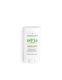 Amavara Mineral Sunscreen Facestick – Transparent Zinc Oxide, Reef Safe, Vegan, Broad Spectrum Daily SPF 50. 0.6 oz. - 16.8 g
