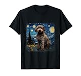 Italian Water Dog van gogh gift dog women