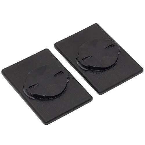 2 Pairs Universal Phone Adhesive Adapter GPS Bracket compatible with Garmin Edge Bicycle