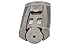 Xikar HP3 Inline Triple Flame Cigar Lighter, Attractive Gift Box, EZ-View Red Fuel Window, Honeycomb Texture, Gunmetal
