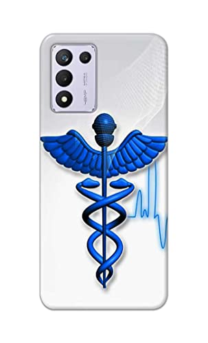 Image of Printed Hard Back Cover Case for Realme 9 5G Speed Edition | Realme 9 5G SE | Realme 9 SE 5G Back Cover (Medical Doctor) -1803