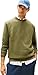 Tommy Jeans Herren Sweatshirt Regular Fit Flag Fleece Rundhalsausschnitt, Grün (Dark Greenery), XL