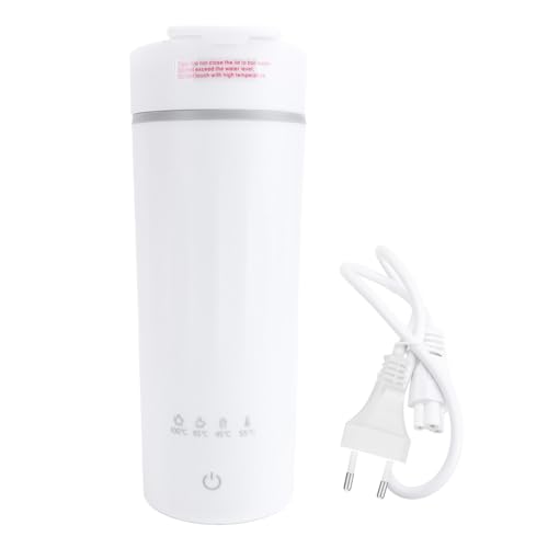 Travel Tea Kettle,300W,Portable Electric Kettle (500ml),304 Stainless Steel,5 Minutes Rapid Heating,Auto Shut Off Boil Dry Protection