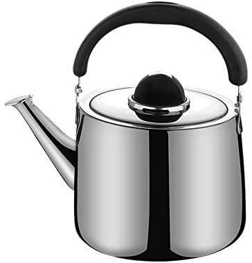 Teapot en acier inoxydable SHISHI 3L : bouilloire à sifflet durable
