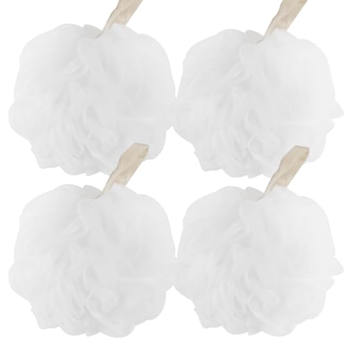 Image of Fu Store Loofah Sponge Shower Loofahs 4 Colors Bath Sponges Body Scrubbers