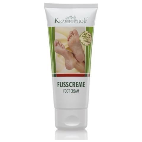 Krauterhof Special Formula Foot Cream with Red Vine Leaves, Horse Chestnut, Shea Butter & Allantoin - Nourishes, Moisturises, Refreshes by Assam Cover