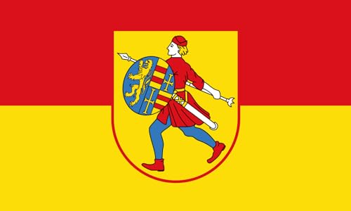 Drapeau Butjadingen de qualité supérieure avec finitions renforcées - 2