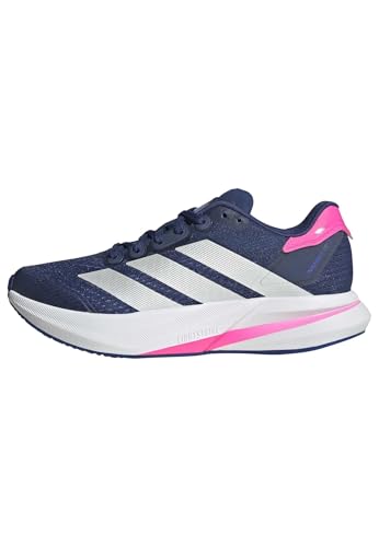 adidas Mujer Duramo Speed 2 Running Shoes, Tech Indigo/Zero Met./Lucid Pink, 38 EU