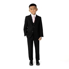 Black W/ Blush Pink Tie