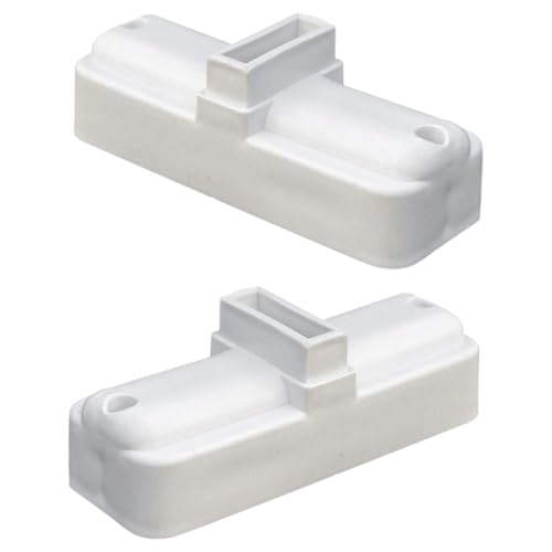 Abaodam 2pièces Supports De Clôture Plastique pour Petite Clôture Base De De Jardin Accessoire De Fourniture De