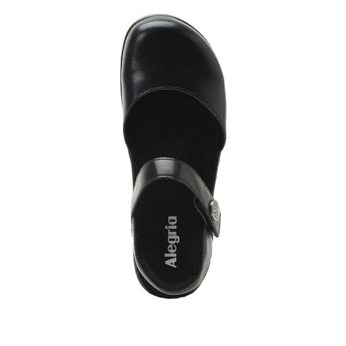 Image of Alegria Women's Opal Leather Shoes with Slingback Open Back Sandals