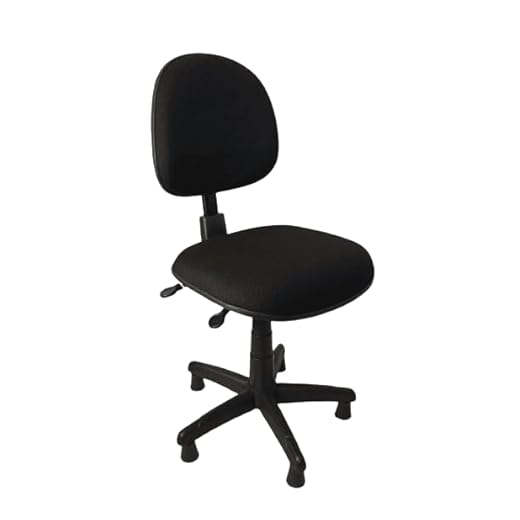 DVL OFFICE, Cadeira Costureira e Bancada Executiva Tecido - NR17 Ajuste Encosto Cores Disponíveis:Azul