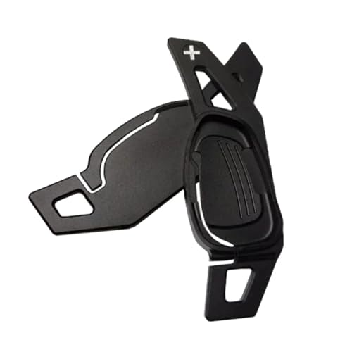 Compatible With RS Q3 2014 2015 2016 2017 2018 2019 対応 アルミ製ステアリングホイールシフトパドルエクステンダー 1組 車内アクセサリー(Silver)