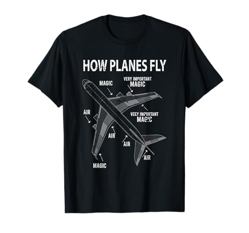 Funny aviation airplane gift pilot t-shirt