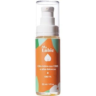 MY LUBIE - Olio Lubrificante Intimo Premium - 100% Naturale, Biologico e Vegano - Stimola, Nutre e Lenisce - Non Appiccica - Made in France - 30 ml