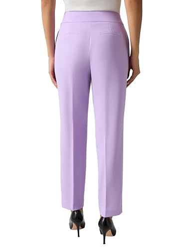 Kasper Women's Flat Front Slim Pant3