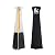 Patio Heater, KEZATO Outdoor Pyramid Patio Heater with Cover and Wheels 42000 BTU Glass Tube Propane Heater for Commercial and Residential Use Black