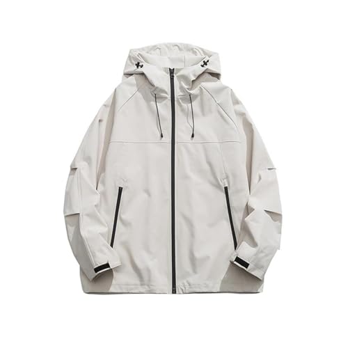 Veste à capuche coupe-vent veste hommes contre le froid mi-saison confort urbain