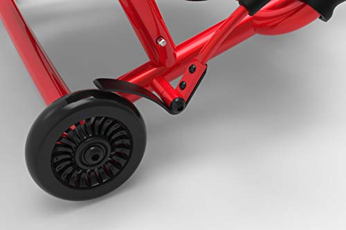 EzyRoller Ride On Toy - New Twist On A Classic Scooter - Red