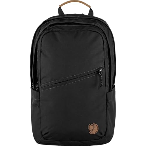 Fjällräven Raven 20 Backpack - Multi-Pocket Organization, Padded Support, Durable Fabric - Commuting, Travel, Black