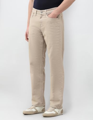 Image of U.S. Polo Assn. Denim Co. Men's Shawn Relaxed Fit Brown Jeans
