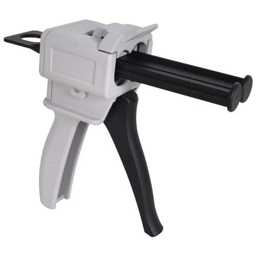 Pistolet Distributeur, 50ml Pistolet Distributeur Époxy, AB Pistolet à Colle Époxy Poignée...