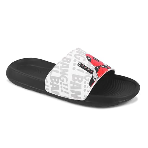 Image of PERY-PAO Sliders Mens White, Black, Grey, Sky blue Solid Design Flip Flop & Slippers